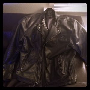 John Varvatos leather jacket